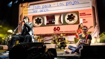 La banda bonaerense Los Piojos.