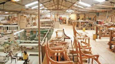 El sector de madera y muebles fue el de mayor crecimiento.