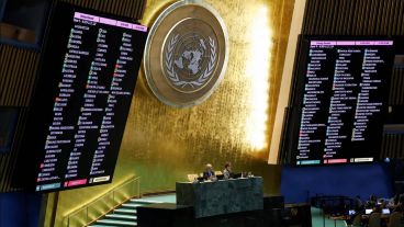 Argentina se abstuvo de votar una resolución de la ONU para el "retiro inmediato" de las tropas rusas de Ucrania.