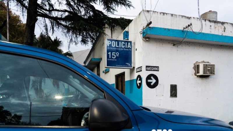 La comisaría de Sarmiento y Ameghino.