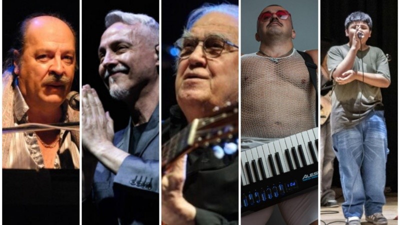 e Litto Nebbia, Pedro Aznar, Cuarteto Cedrón, Electrochongo y el Ensamble de Música popular y urbana del Distrito Sudoeste.