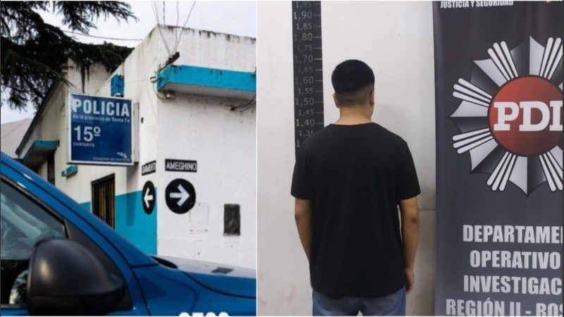 El hombre de 35 años que se escapó ayer de la comisaría, regresó junto a su abogado