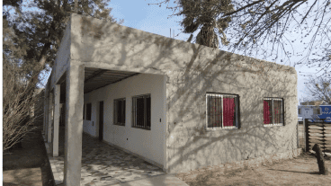 Una de las aulas nuevas que ahora resta equipar en el centro comunitario de Empalme Graneros.