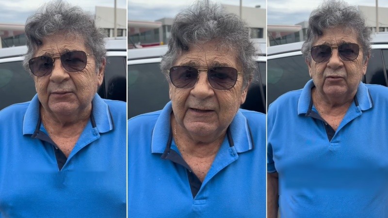 El cantante Cacho Deicas.