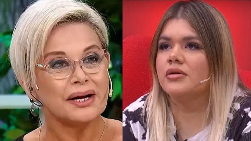 Carmen Barbieri y Morena Rial.