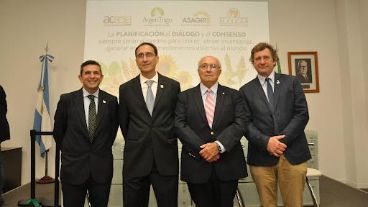 Los directivos de Acsoja, Asagir, Maizar y Argentrigo