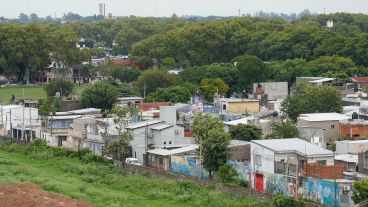 El barrio donde se ubica la casa natal de Lio Messi.