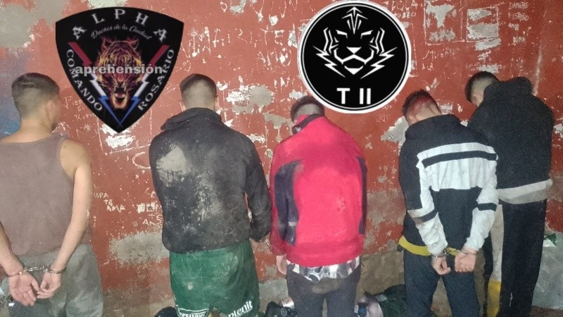 Los presos recapturados en la secciónal décima.