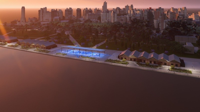 La Rambla del Tricentenario es una de las obras más atractivas del programa.