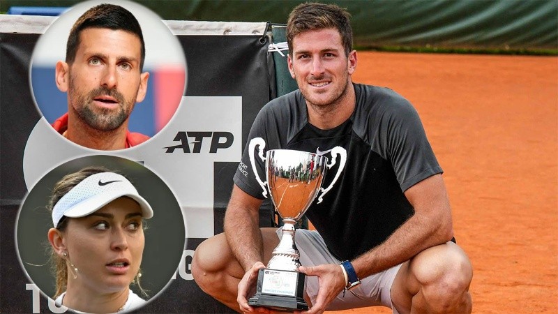 El tenista argentino vivió el mejor año de su carrera, pero el 