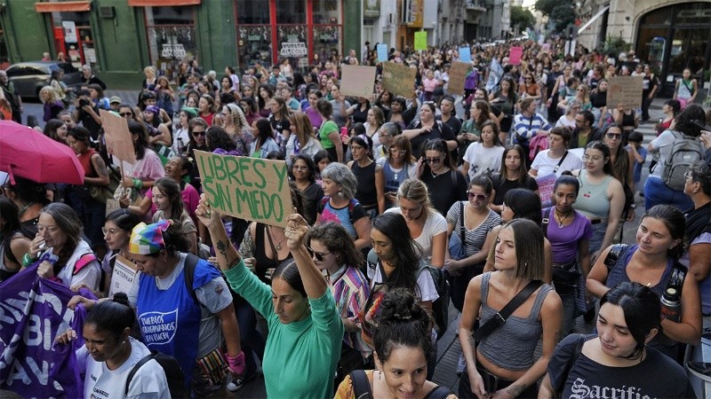 Con un clima más amigable, las mujeres protagonizan su ya tradicional movilización.