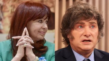 "Te falló el experimento de la Escuela Austríaca", tuiteó Cristina Kirchner, en un mensaje que comienza con la frase "che, Milei".