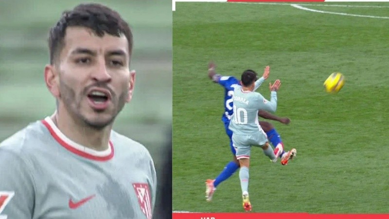 Ángel Correa fue expulsado en la derrota del Atlético de Madrid y podría enfrentar una dura sanción.