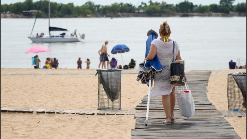 El balenario La Florida, un clásico en la zona norte de Rosario.