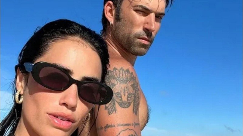 Lali Espósito y Pedro Rosemblat.