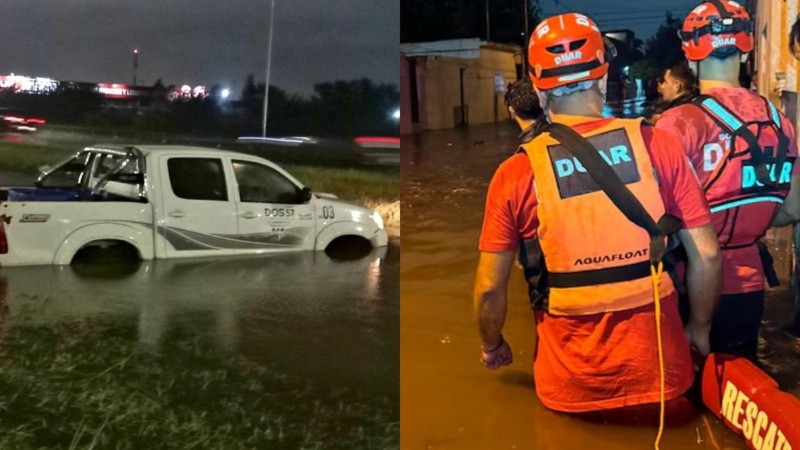 Se espera que las precipitaciones continúen durante toda la semana.