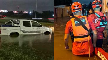 Se espera que las precipitaciones continúen durante toda la semana.