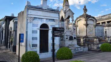 El panteón de la familia Bett, en el cementerio El Salvador