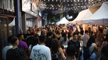 Mucha gente participó de la primera edición del año del evento.