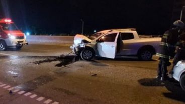 El accidente tuvo lugar el viernes a la noche en Circunvalación y Baigorria.