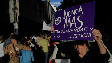 A 49 años del último golpe de Estado, Rosario se movilizó este lunes, 24 de marzo.