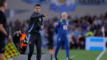 Scaloni participó recientemente de una competencia de ciclismo en Córdoba y prepara la doble fecha de Eliminatorias de junio.