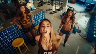 Emilia Mernes, Nicki Nicole y Tinis Stoessel.