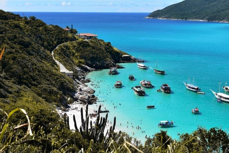 Las playas de Brasil, siempre un atractivo.