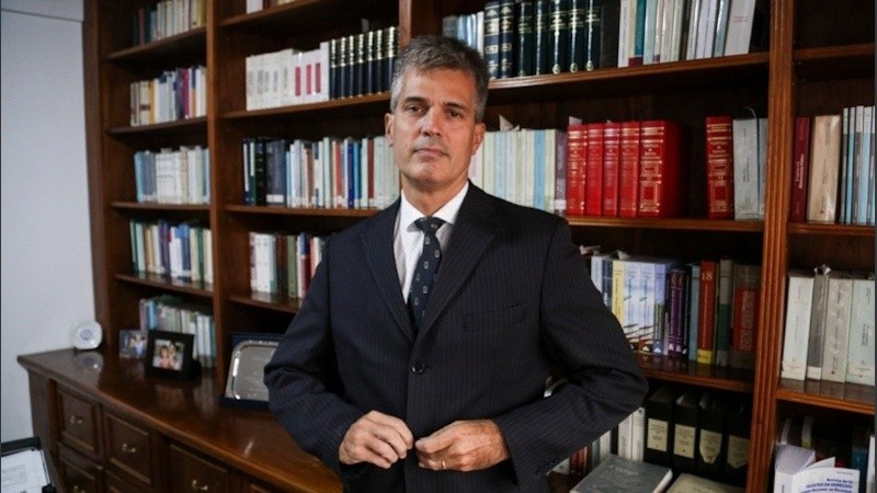 El abogado constitucionalista rosarino Maximiliano Toricelli.