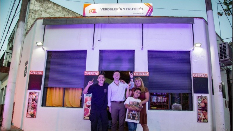 Uno de los locales a los que se le renovó el frente.