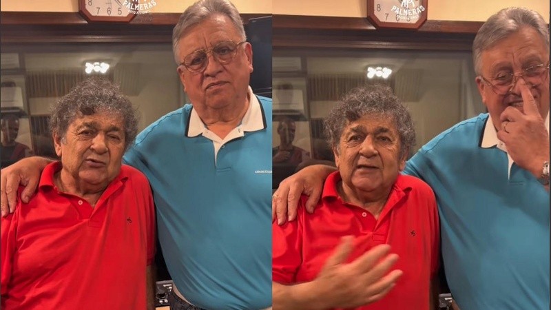 Cacho Deicas y Marcos Camino.