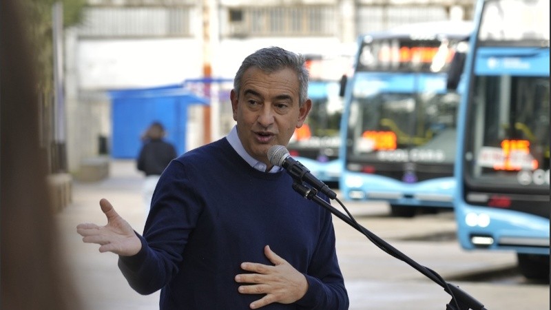 El intendente de Rosario, Pablo Javkin.