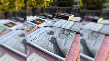 La portada del libro "Luz y verso".