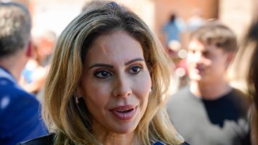 La diputada nacional libertaria Romina Diez.