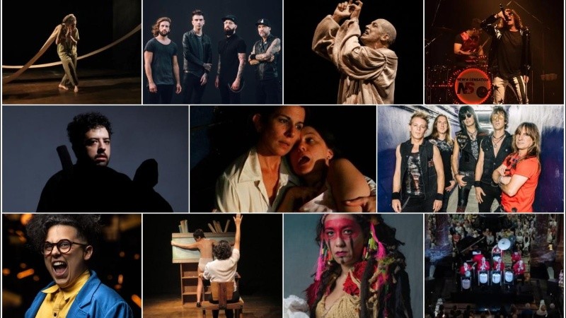 La agenda de teatro y música en Rosario.