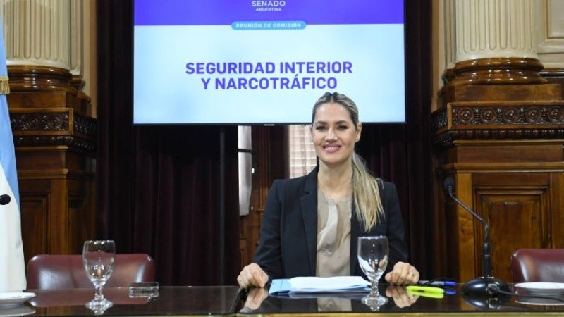 La senadora fue reelecta como Presidente de la Comisión de Seguridad Interior y Narcotráfico