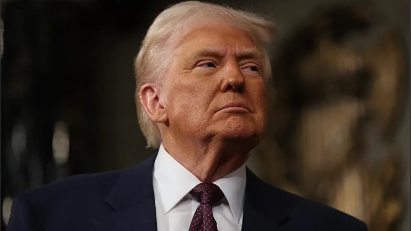  El presidente estadounidense, Donald Trump.