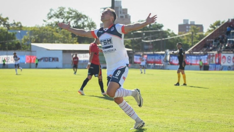 Pablo Vranjicán, una de las cartas de gol de Central Córdoba.