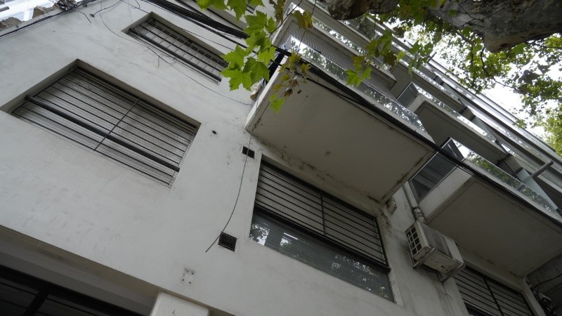 El edificio en el que se produjo el robo de la bicicleta.