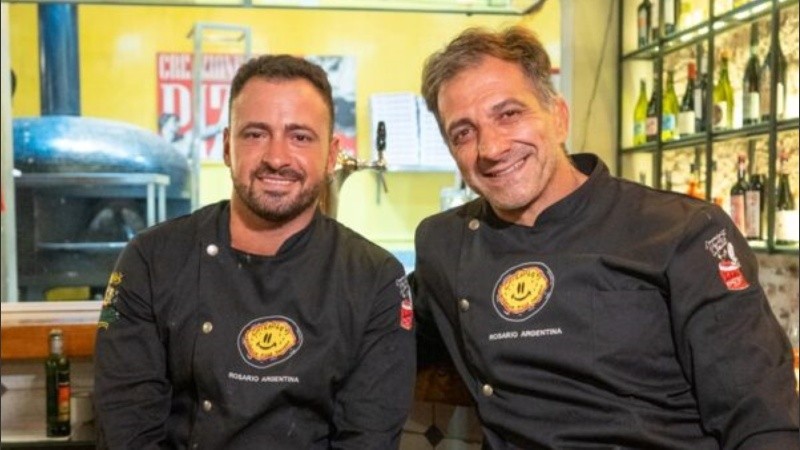 Los socios que hoy están al frente de Chichilo's, la pizzería que es orgullo de Rosario