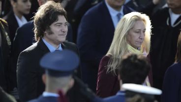 El presidente Javier Milei y su hermana, Karina, Secretaria General de la Presidencia.