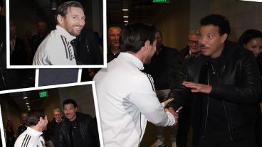 La imagen compuesta de varias fotografías que subió Richie en el feed de su Instagram.