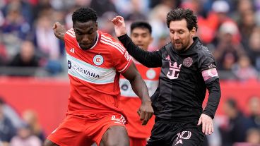 Messi, siempre activo a sus 37 años.