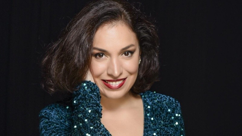 La cantante Verónica Marchetti.