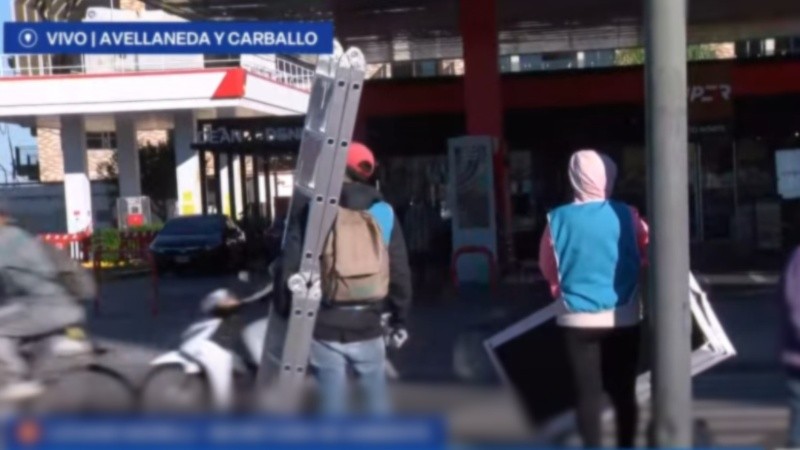 Los primeros trabajos empezaron en sectores de mayor circulación vehicular y peatonal.