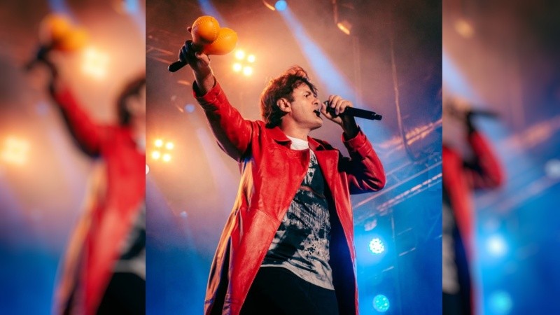 Andrés Ciro, en cantante de Los Piojos.