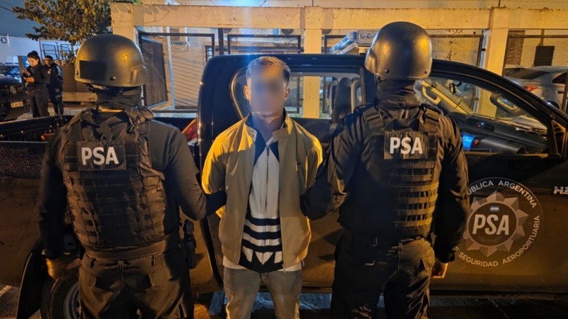 Sosa fue detenido en el Fonavi de Rouillón y Seguí mientras circulaba en una cupé.