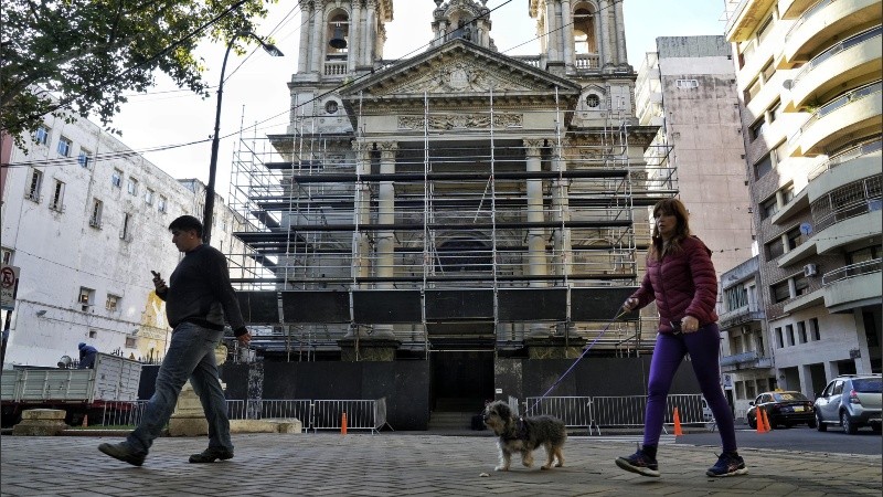 Desde hoy, la Catedral de Rosario estará en obra de remodelación