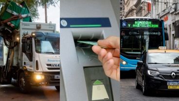 Los servicios funcionarán de manera dispar por el fin de semana largo.