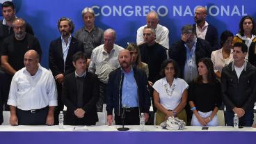 La última reunión del Congreso del PJ, en Ferro.